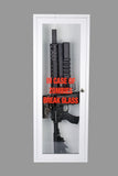 Zombie | Emergency Break Glass Gun Cabinet | Display Case | Wall Mountable