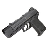 H&K USP COMPACT (HECKLER & KOCH) .45 ACP / 9mm / .40 S&W / 357 Sig ALUMINUM MATCH WEIGHT COMPENSATOR WITH OR WITHOUT PICATINNY RAIL